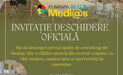 Invitație deschidere oficială